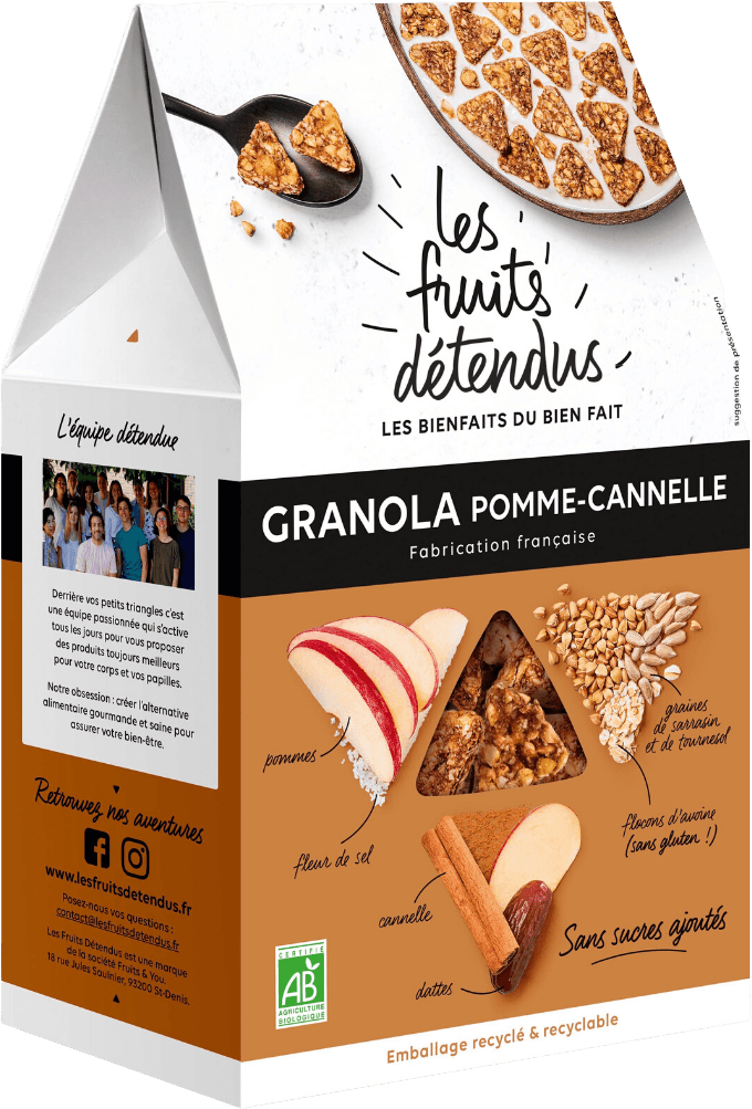 Granola Pomme Cannelle