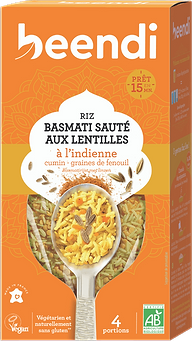 Basmati Rice with Lentils organic