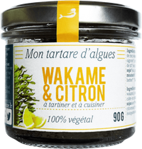 Tartare Algues Wakame Citron BIO