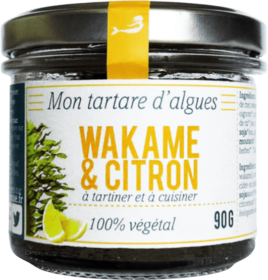 Zeewier Tartaar Wakame Citroen BIO