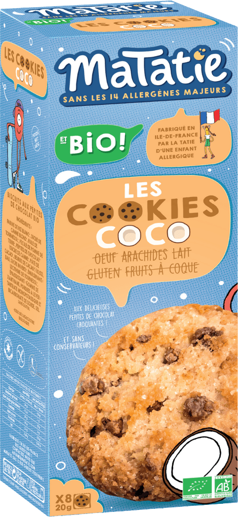 Kokosnoot cookies voor kinderen