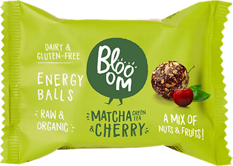 Boules Energétiques Matcha Thé Vert & Cerises