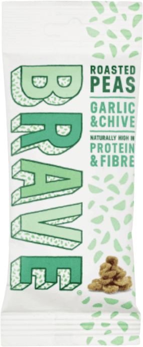Knapperige Erwten Snack Crème & Bieslook