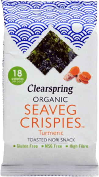 Seaveg Crispies Curcuma BIO