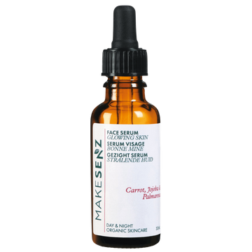 Healthy Glow Serum Carrot Jojoba Palmarosa Organic