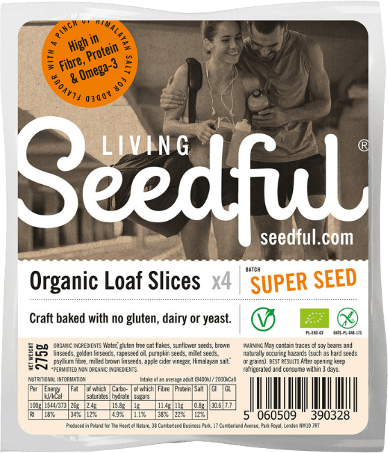 Pain Aux Supergraines En Tranches Sans Gluten