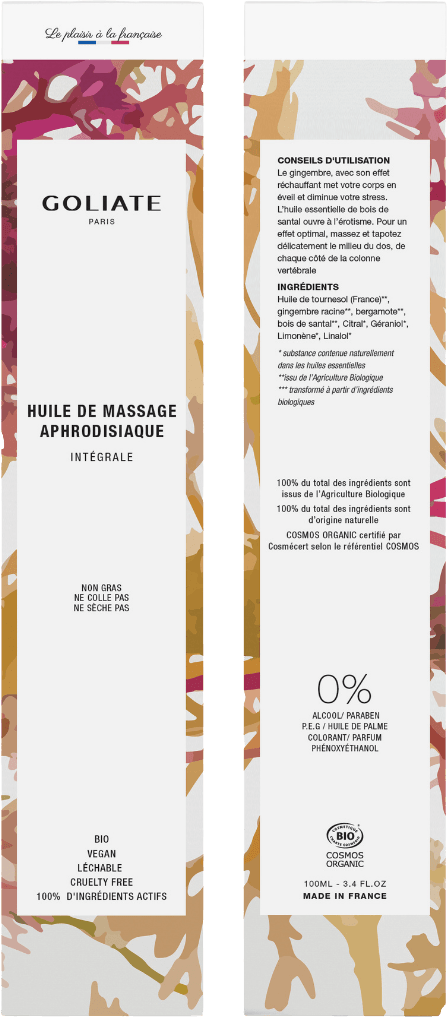 Huile de Massage Aphrodisiaque
