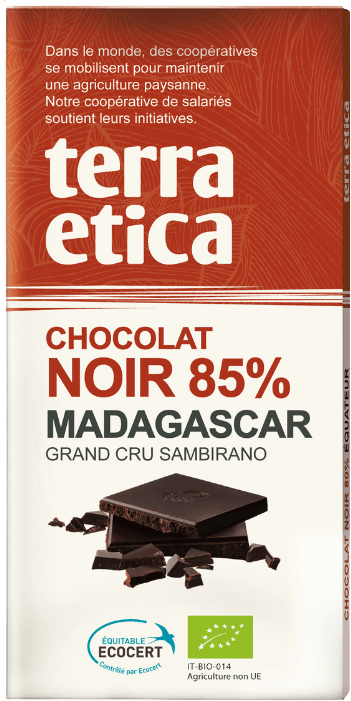 Pure Chocolade 85% Madagaskar BIO