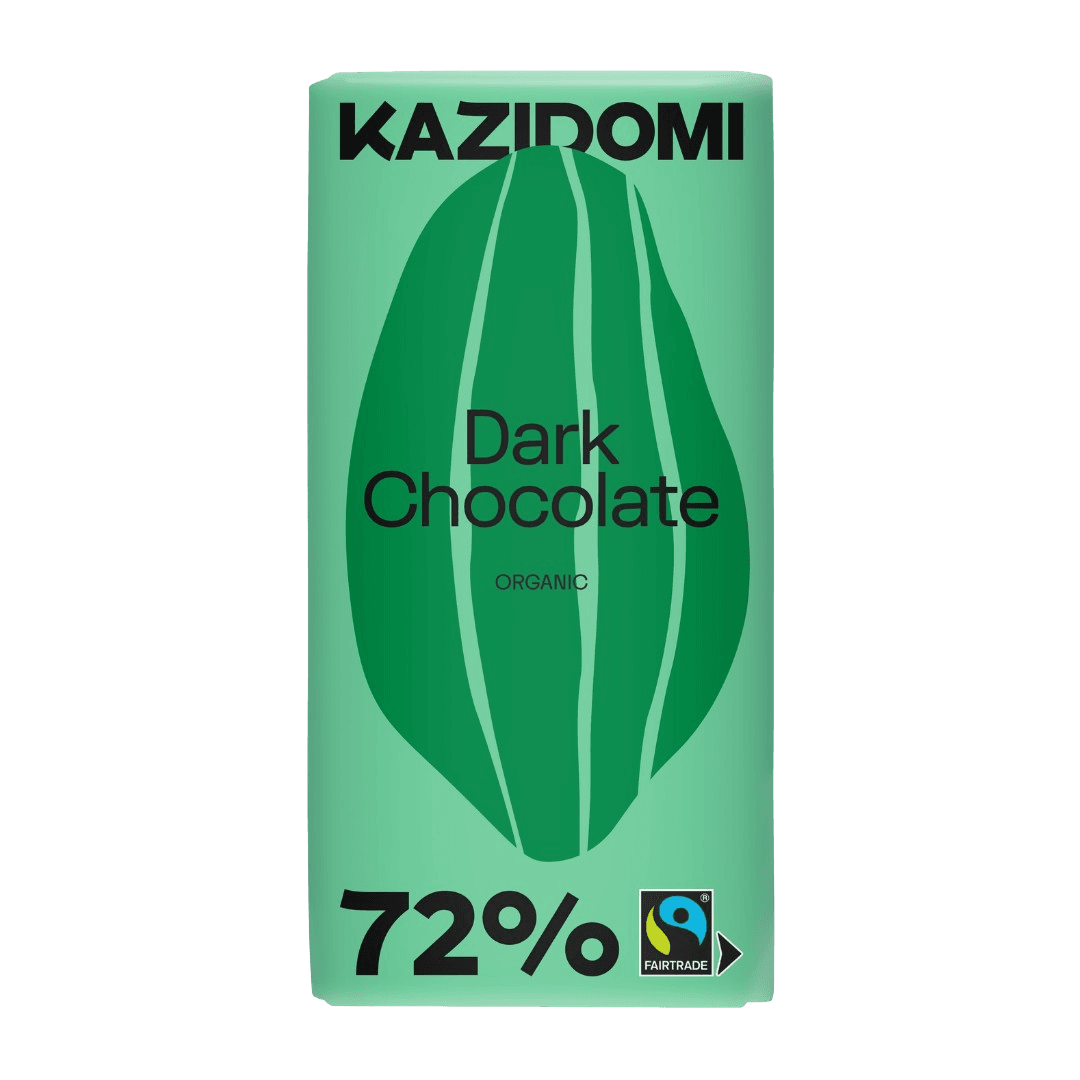 Dark Chocolate 72% Fair Trade Organic BBD : 31/05/23