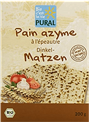Spelt Matzo organic