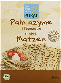 Pain Azyme Epeautre BIO