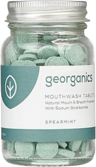 Tablettes bain bouche menthe 180x