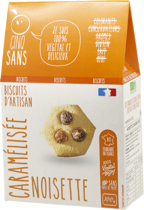 Biscuit Noisette Caramélisée
