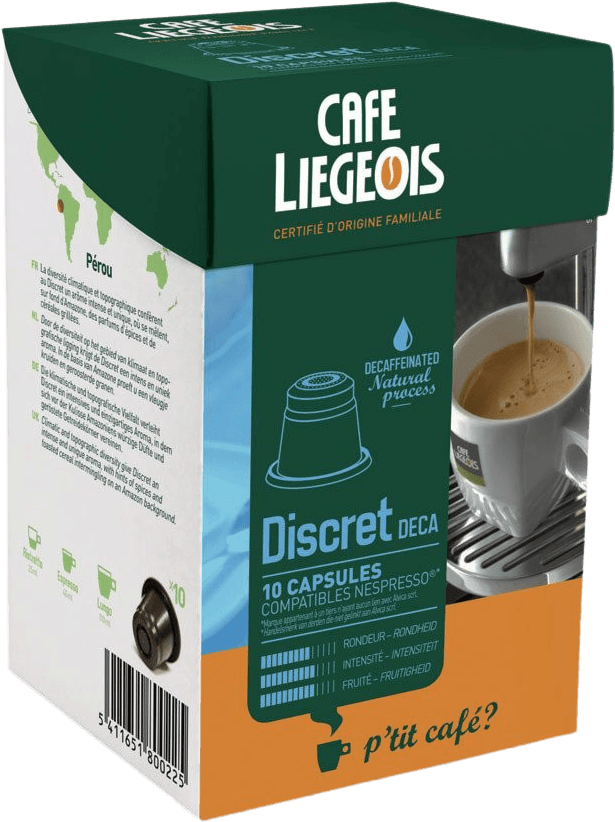 Café Décaféiné Corsé 10 capsules