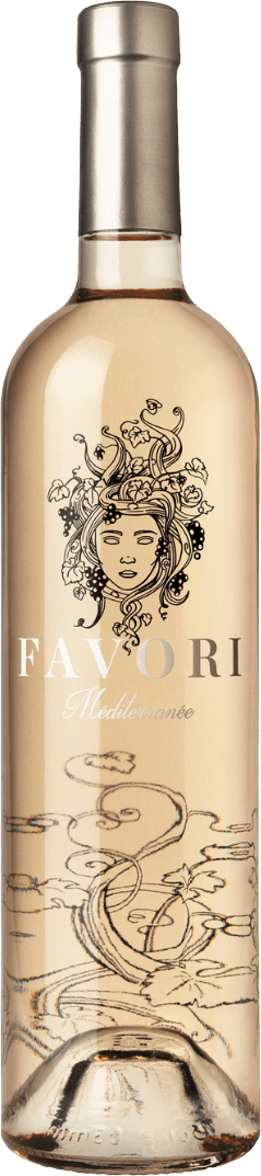 Favori Rosé Wine Méditérannée Organic