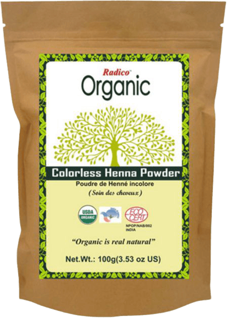 Haircare Henna Colorless Powder Organic
