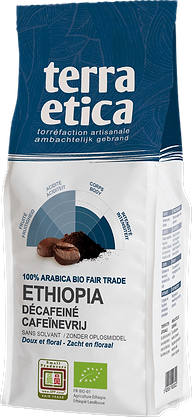 Cafeïnevrije Gemalen Koffie Ethiopië bio