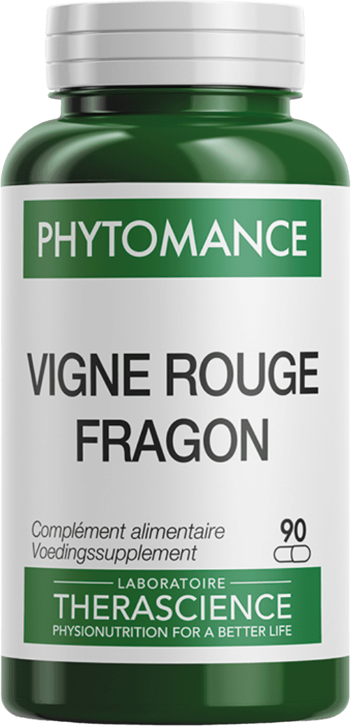 Phytomance Vigne rouge Fragon 90 Capsules