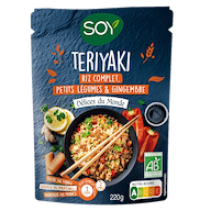 Teriyaki Brown Rice Vegetables organic