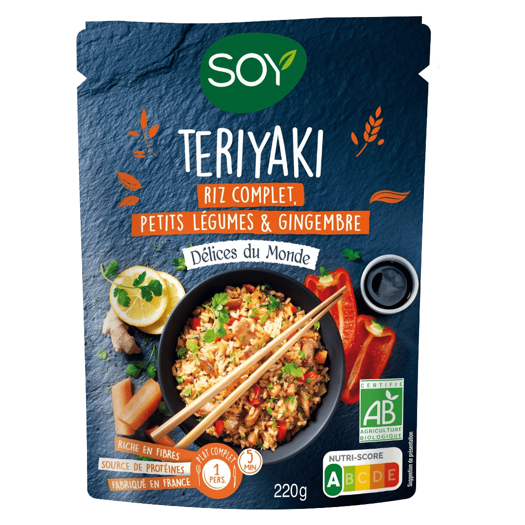 Teriyaki Brown Rice Vegetables 0