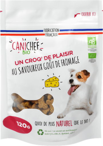 Friandise Plaisir Chien Fromage BIO