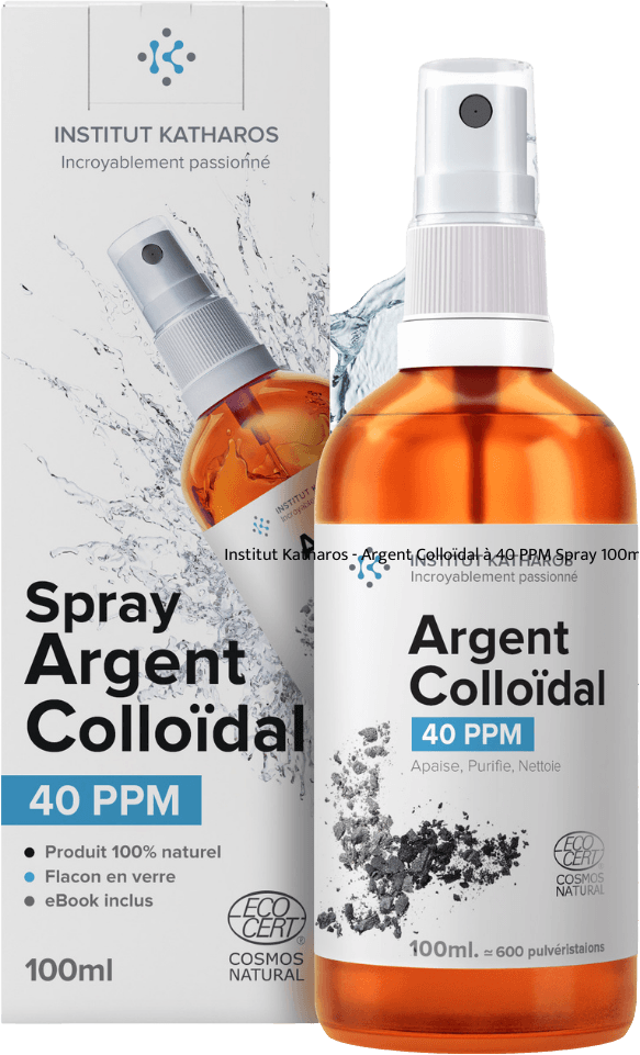 Colloïdaal zilver 40 PPM Spray 100mL