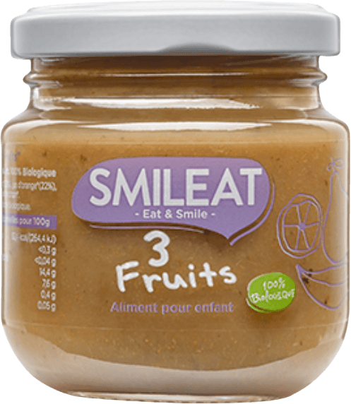 3 Fruits Puree from 6 months