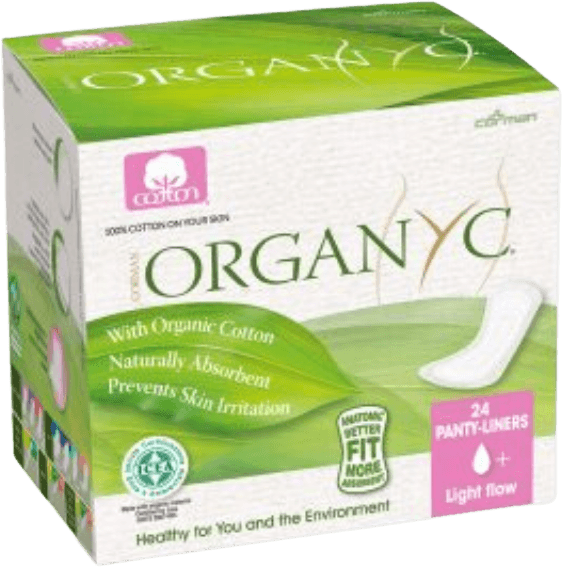 Organic Individual Pack Panty Liners