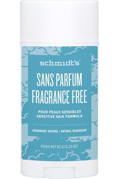 Schmidt's - Déodorant naturel stick sensitive sans parfum 92g