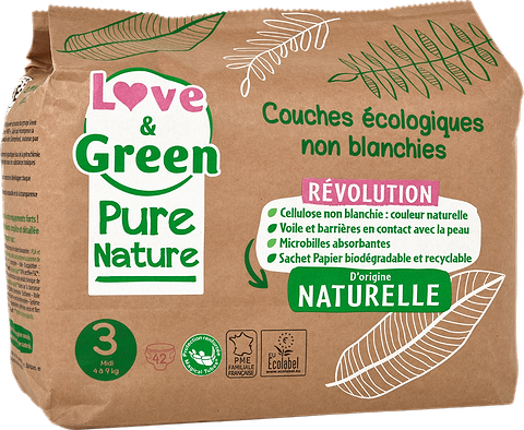 Pure Nature Luier T3 (4-9 kg)