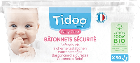 50 Wattenstaafjes Babyveilig