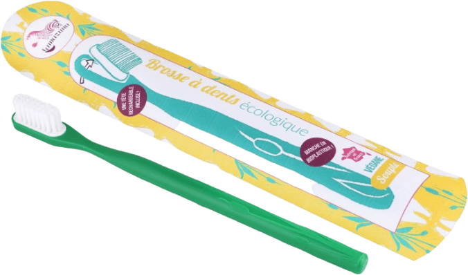 Brosse à dents rechargeable verte Medium