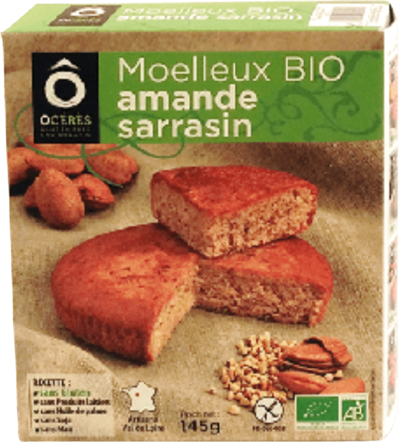 Almond Buckwheat Moelleux