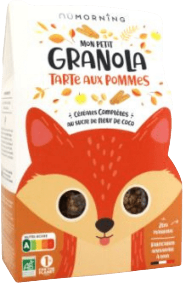 Appeltaart Granola BIO