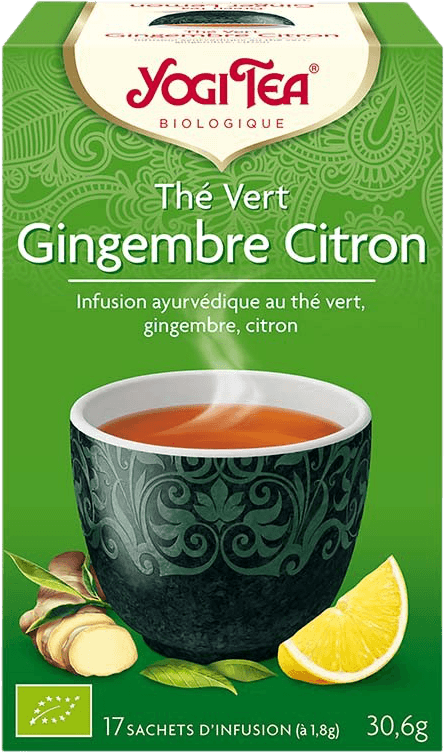 Ginger Lemon Green Tea Organic