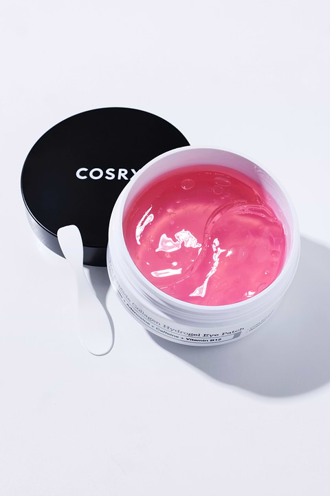 hydrogel oogpatches met peptiden en collageen