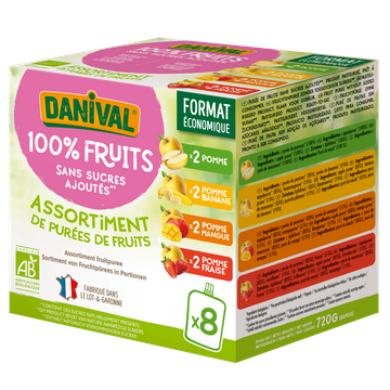 Poki Compote Pack Mix Enfants BIO