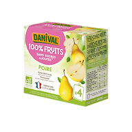 Poki Compote Poire Enfants bio