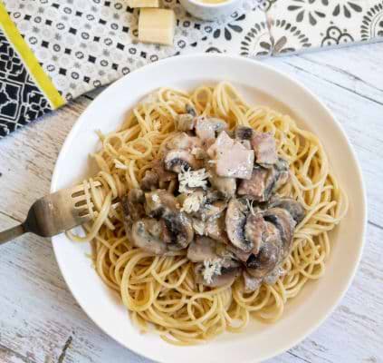 Carbonara légère de Nejma