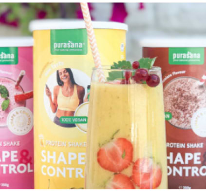 Smoothie protéiné aux framboises image