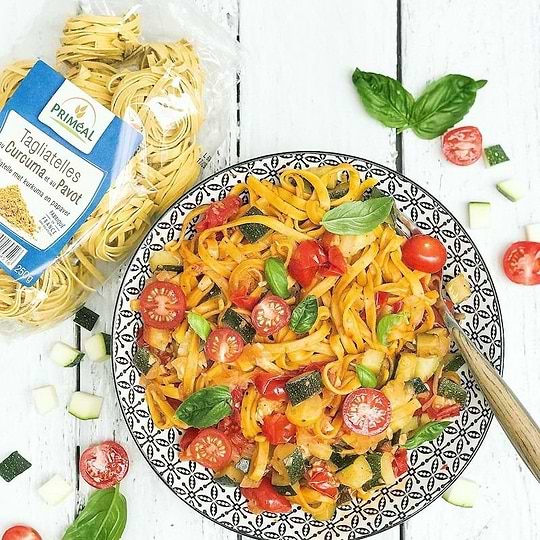 Tagliatelle Curcuma & Pavot