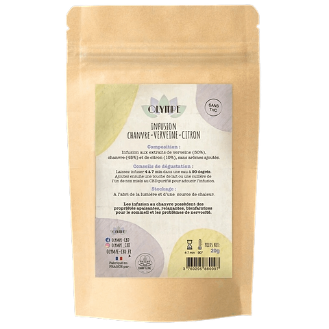 Infusion Chanvre Verveine & Citron