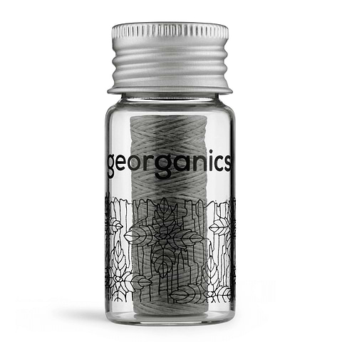 Natural Floss Charcoal Peppermint 50m Organic