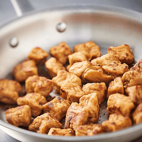 Groentesauté vleesvervanger