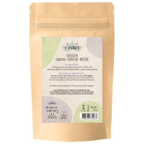 Infusion Chanvre Verveine & Menthe