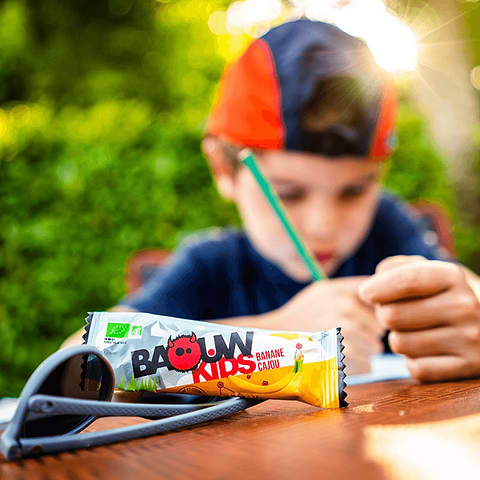 Banaan-Cashew Repen Kinderen