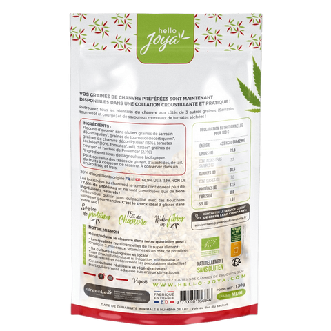 Bouchées Chanvre & Tomates herbes