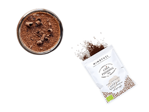 Donkere Chocolade Chia Pudding