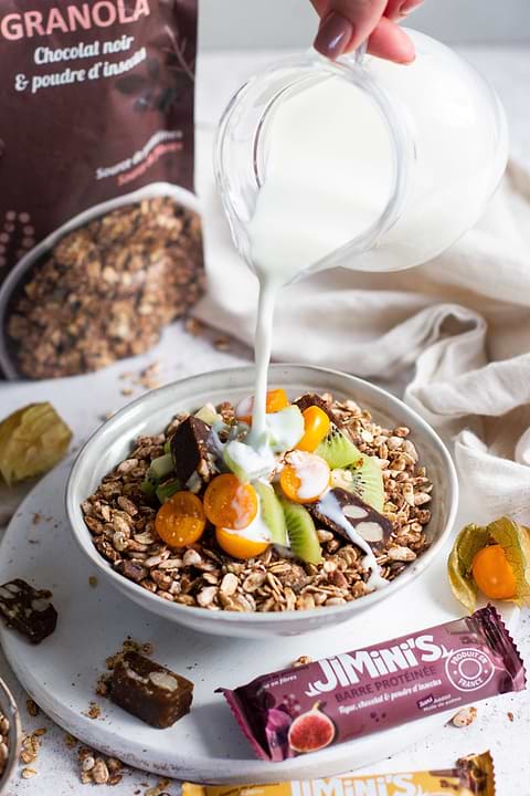 Granola Farine d'Insecte Chocolat Noir