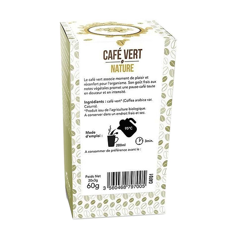 Groene Koffie 20 zakken
